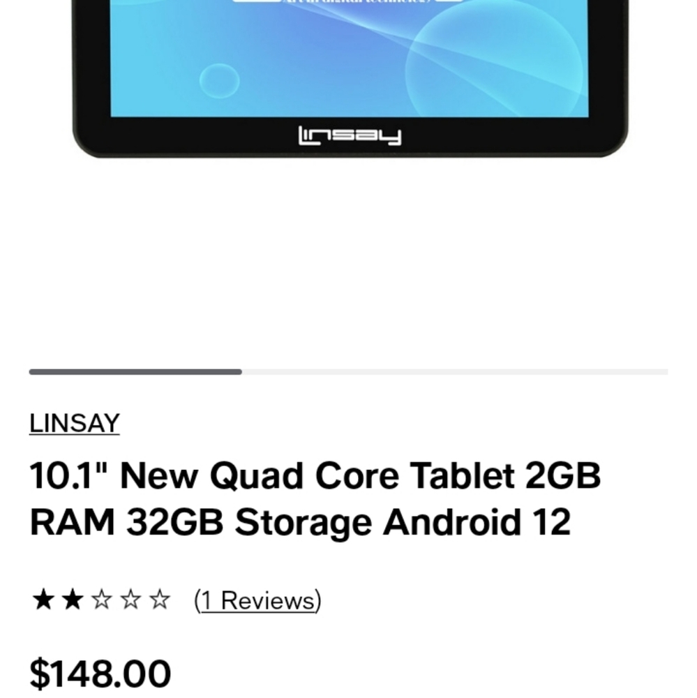 Linsay Android 10 in Tablet